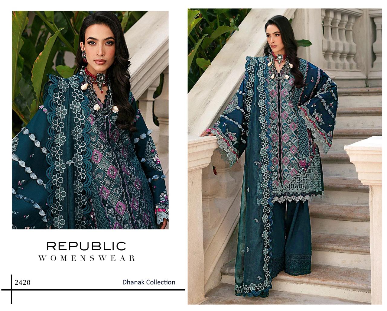 Repulic Womens Wear Dhanak 3pc