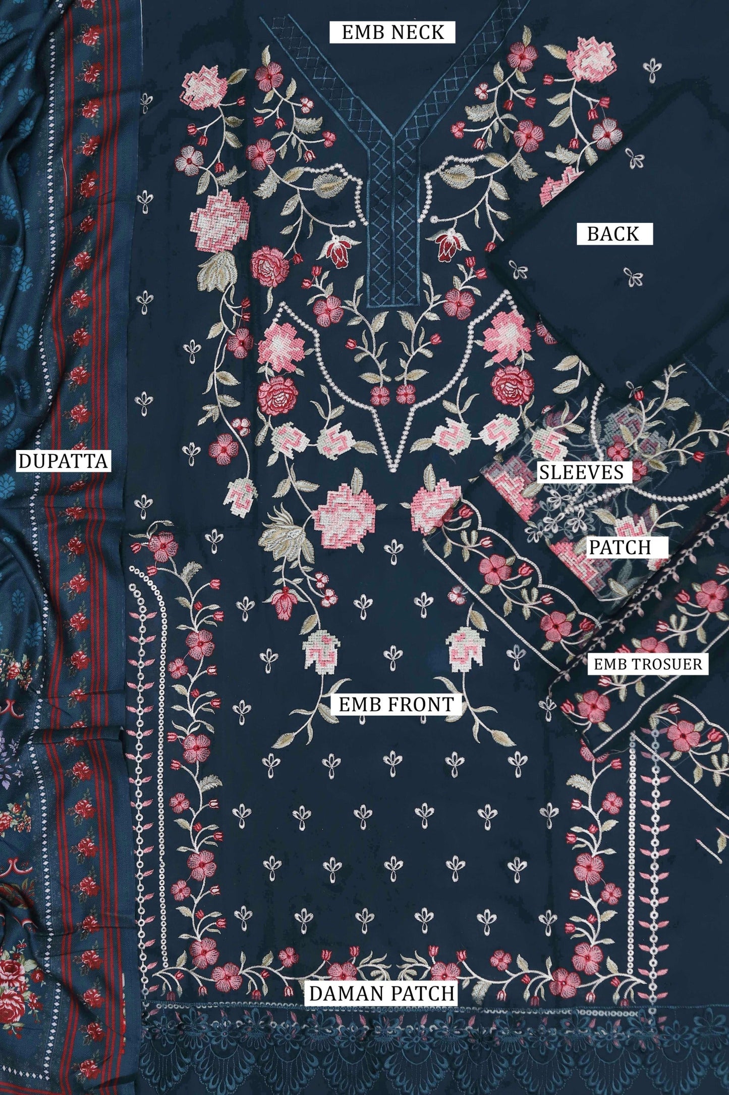 Sobia Nazir Dhanak 3pc